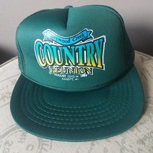 Vintage 1994 Country Reunion Double Snapback Hat